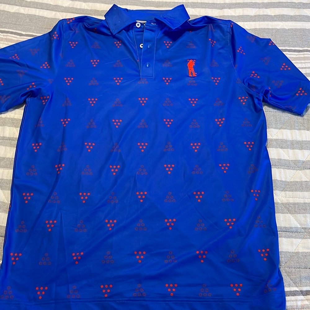 U Suck at Golf polo
